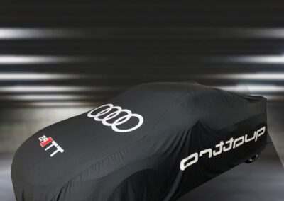 Black Audi Indoor Car Cover