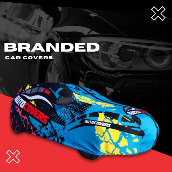 Branded Indoor car cover by Auto Covers.